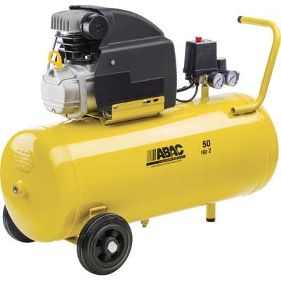 Image of COMPRESSORE AC COASSIALE MONTECARLO B20 ABAC LUBRIFICATO LT 50 HP 2,0