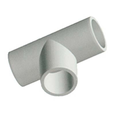 Image of TEE IP40 X TUBO RIGIDO PVC - GRIGIO MM 25- 25 pezzi