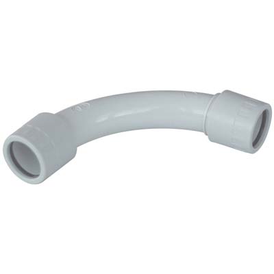 Image of CURVA 90 ° IP65 X TUBO RIGIDO PVC - GRIGIO MM 16- 50 pezzi