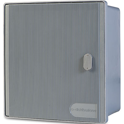 Image of CASSETTA CONTATORE ENEL GTI VTR GRIGIO 2XMONO/1XTRIFASE CM 39X24 H.CM 42