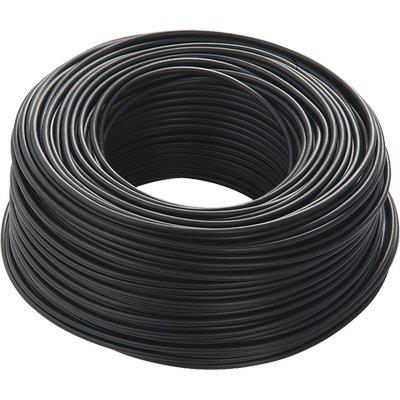 Image of CAVO ELETTRICO UNIPOLARE FS17 - RAME/PVC NERO n°XMMQ 1X25 CF=MT 100- 1 confezioni