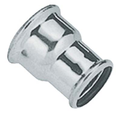 Image of MANICOTTO RIDOTTO CANOTTO CR - OTTONE CROMATO MM 32/26 + ORING- 10 pezzi