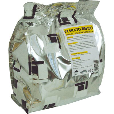 Image of CEMENTO GRIGIO PRESA RAPIDA BRIKO LINE - KG 5- 5 pezzi