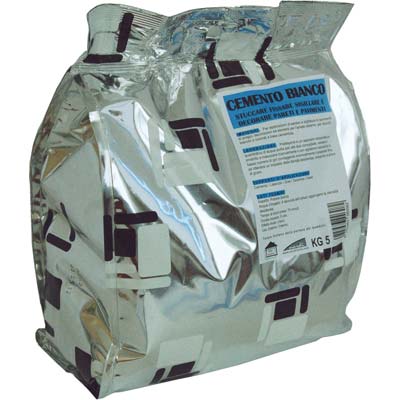 Image of CEMENTO BIANCO BRIKO LINE - KG 5- 5 pezzi
