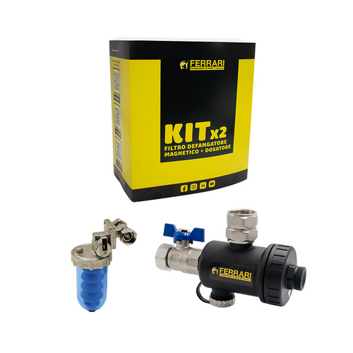 Image of KIT MAGBLACK 2 FILTRO DEFANGATORE E DOSATORE DI POLIFOSFATI- FERRA- pezzi 1