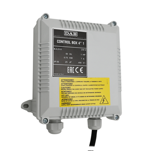 QUADRO ELETTRICO PER SOMMERSA- 2 Hp 40 uF- DAB- pezzi 1