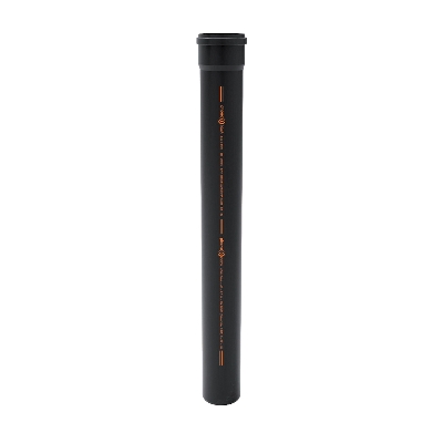 Image of TUBO PHONO BLACK 1 BICCHIERE- Diam. 125 lungh. 3000- NICOL- pezzi 1