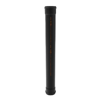 Image of TUBO PHONO BLACK 2 BICCHIERE- Diam. 125 lungh. 2000- NICOL- pezzi 1