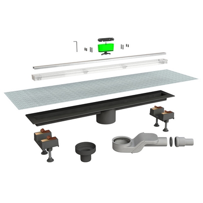 Image of CANALETTA DOCCIA CANALISSIMA KIT MIXAGE- Scarico centrale L. 100 cm- BONOM- pezzi 1
