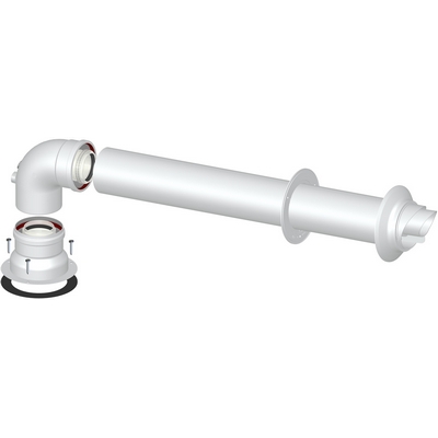 Image of KIT 7 COASSIALE M/F DN 60/100- Diam. 60/100- STABI- pezzi 1