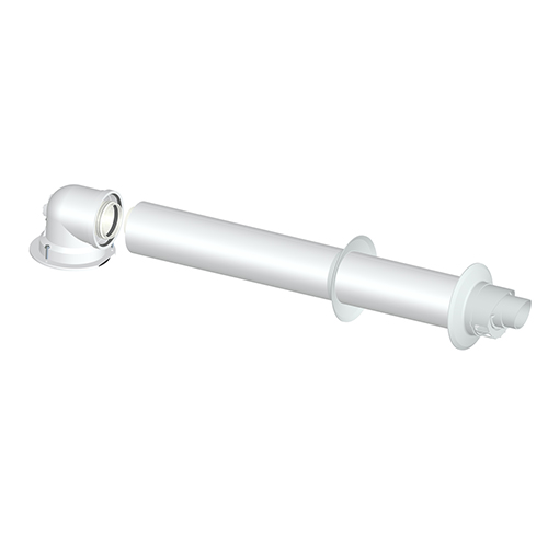 Image of KIT 7 COASSIALE M/F DN 60/100 PAC NEW- Diam. 60/100- STABI- pezzi 1