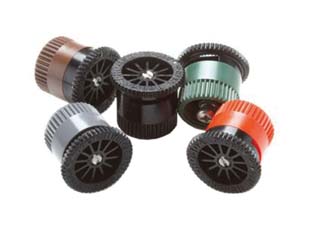 TESTINA REGOLABILE PER IRRIGATORE STATICO- - gittata mt.4,5 - colore nero - 25 pezzi HUNTER