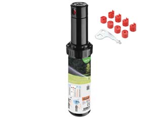 Image of IRRIGATORE POP-UP DINAMICO BASE FILETTATA 3/4 ALZO CM.12,5 90478 - 4 pezzi CLABER