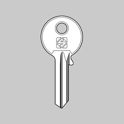 CHIAVE ACCIAIO PER CILINDRO 'UNIVERSAL' UL060 - 100 pezzi- SILCA