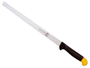 COLTELLO STRETTO PER PROSCIUTTO- - cm.26 - 1 blister DUEBUOI - 2