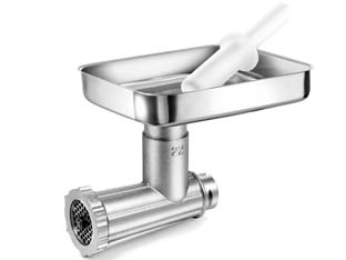 Image of ACCESSORIO TRITACARNE TRAMOGGIA IN ACCIAIO INOX n.22 elica in acciaio forgiato (art.19520/ES) TRE SPADE
