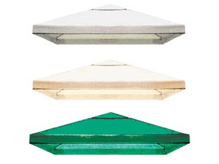 Image of COPERTURA PER GAZEBO mt.3x3xcm.20h. colore bianco VETTE