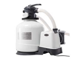 POMPA CON FILTRO A SABBIA PER PISCINE FINO 80.242 LITRI  peso kg.24,00 (26652)    INTEX - 4