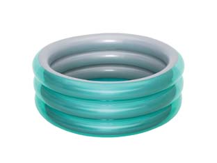 PISCINA GONFIABILE ROTONDA GRANDE METALLICA 3 ANELLI +6 ANNI  ø cm.201x53h.  (art.51043)    BESTWAY - 2