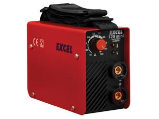Image of SALDATRICE ELETTRICA INVERTER 120 MINI mm.210x90x145h. peso kg.2.4 EXCEL