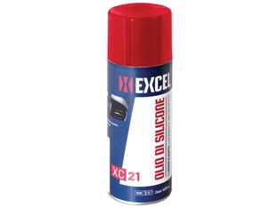 Image of OLIO DI SILICONE SPRAY ML.400 21- - ml.400 in bomboletta spray - 12 pezzi EXCEL