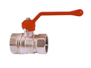 Image of VALVOLA A SFERA F/F CON MANIGLIA A LEVA- - FF 1 - 2 pezzi AGLAIA