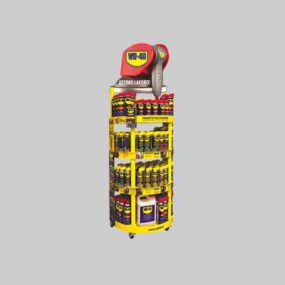 ESPOSITORE DA TERRA 'UNIVERSAL + SPECIALIST' WD-40 VUOTO 165 Posti - WD-40""