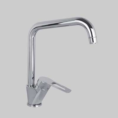 Image of MONOCOMANDO LAVELLO BOCCA ALTA LEVA APERTA SERIE 4 Cromo FIMA FRATELLI FRATTINI