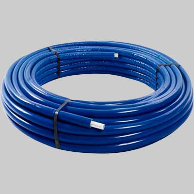 Image of TUBO MULTISTRATO RIVESTITO BLU CARDINALE - 20x2 - 50 metri - CARDINALE
