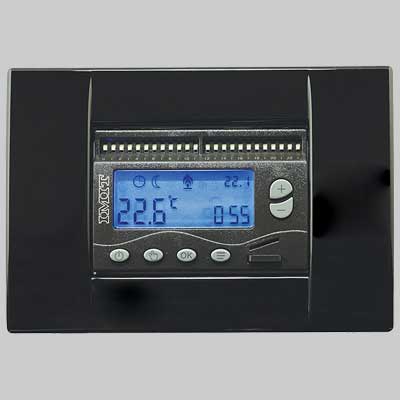 Image of CRONOTERMOSTATO AD INCASSO DUO/503S Giornaliero IMIT CONTROL SYSTEM