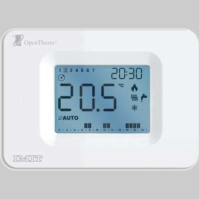 Image of CRONOTERMOSTATO SETTIMANALE A PARETE OPENTHERM IMIT CONTROL SYSTEM