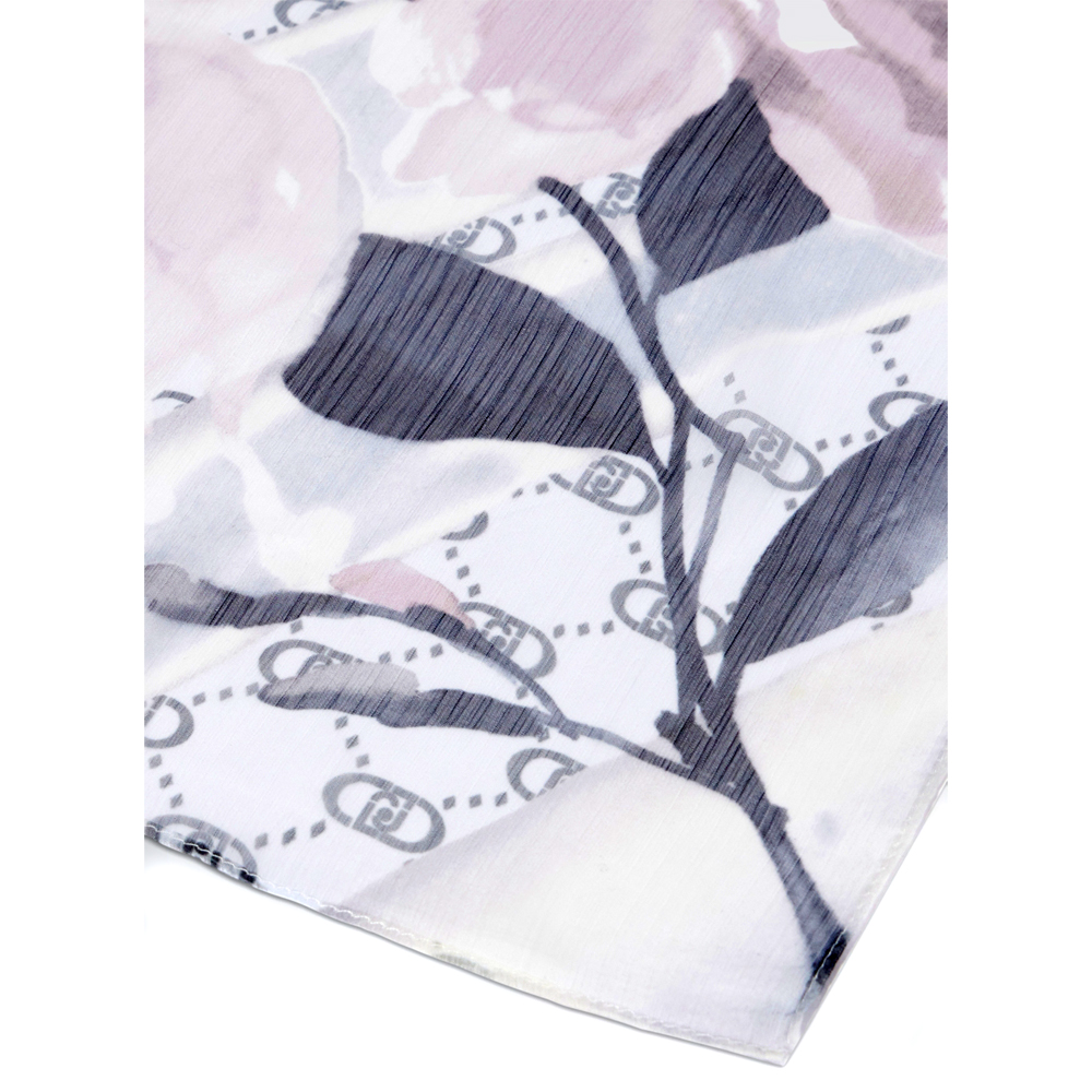Liu Jo Flower Sciarpa 2A5032 T0300 Nero