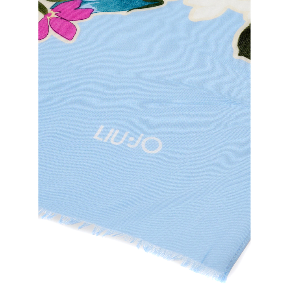 Liu Jo Flower Sciarpa 2A5047 T0300 Cielo