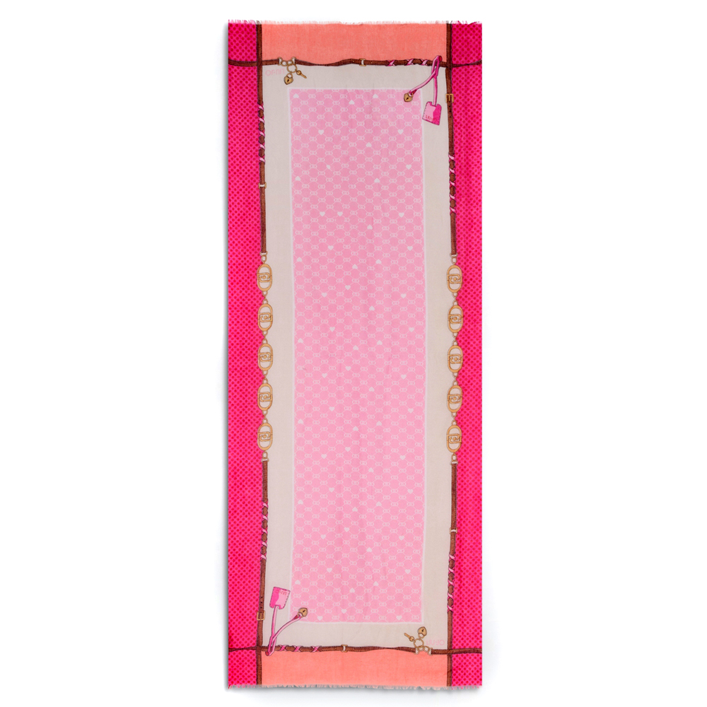 Liu Jo San Valentino Sciarpa 2A5025 T0300 Pink Berry