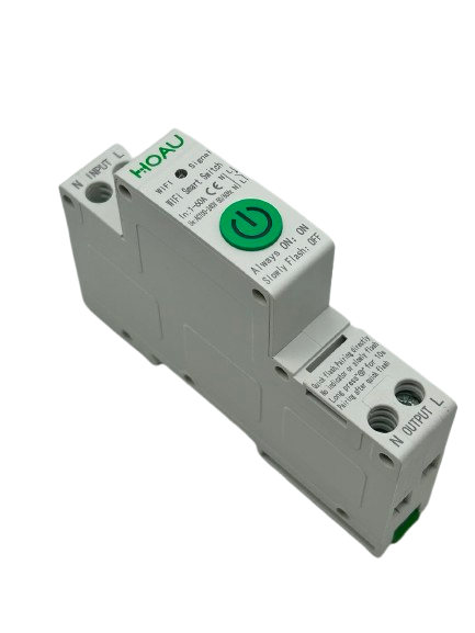 Interruttore Smart WIFI Per Din Rail - 10A, Controllo App Tuya, 3 Modalità Timer - Foto 8