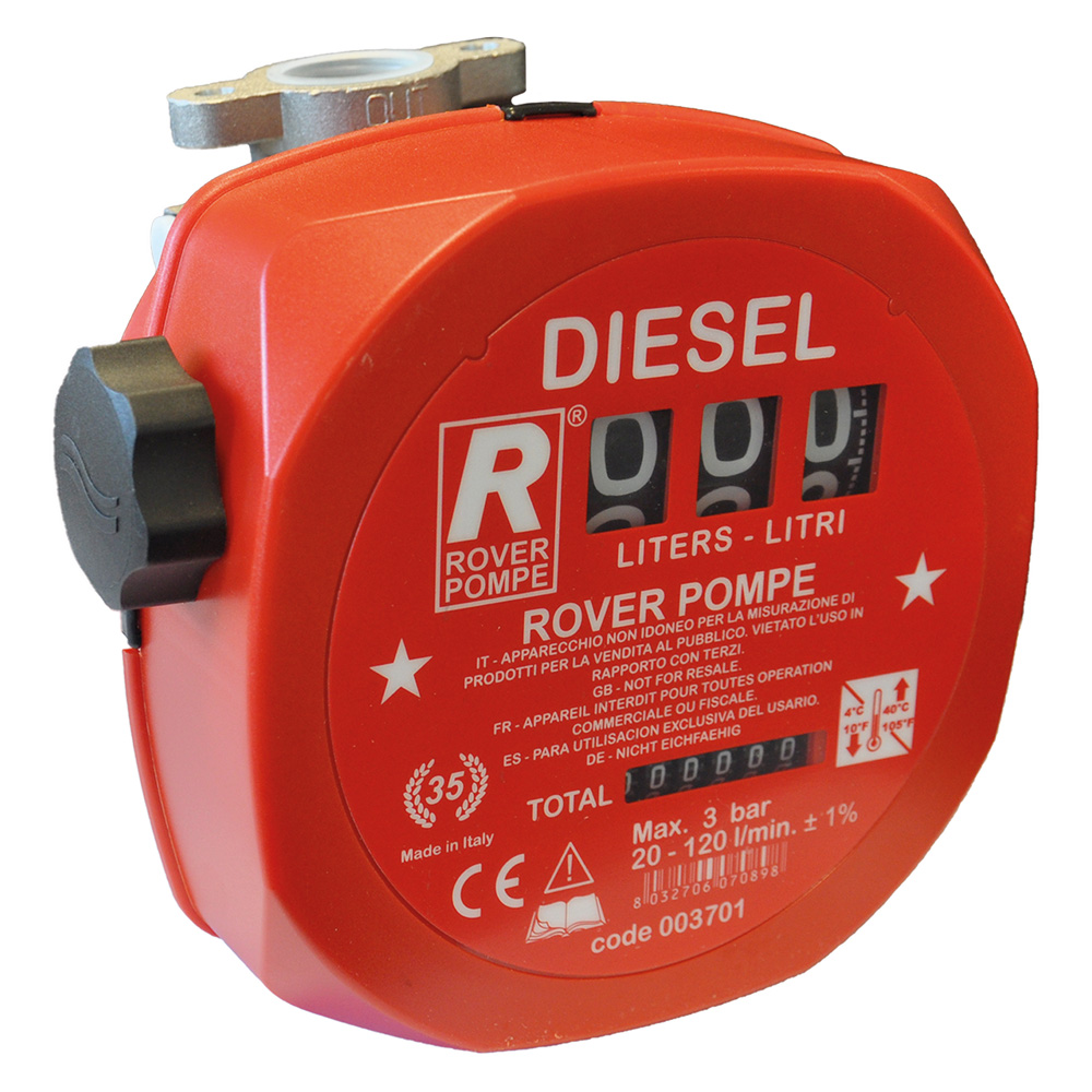 CONTALITRI MECCANICO PER GASOLIO attacco 1 - per gasolio - ROVER