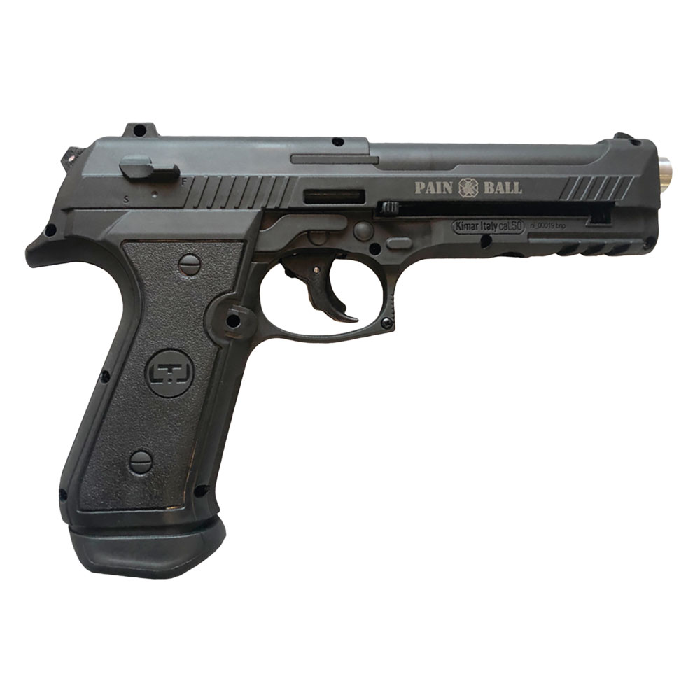 Image of PISTOLA MARCATORE A C02 PER DIFESA ABITATIVA 'ALFA' mod. '528' calibro 50 - potenza 12,7 Joule - DEFENCE SYSTEM