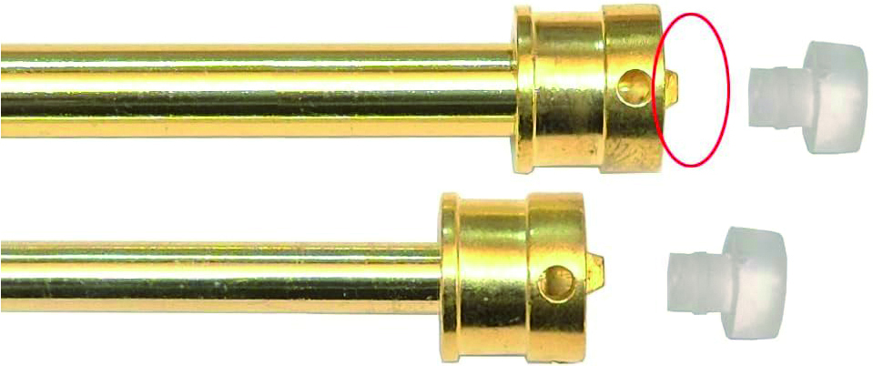 Image of STANGHETTA ESTENSIBILE UNIVERSALE ONLY ONE Col. Oro cm. 37÷63 - pz. 2 10.00 confezioni