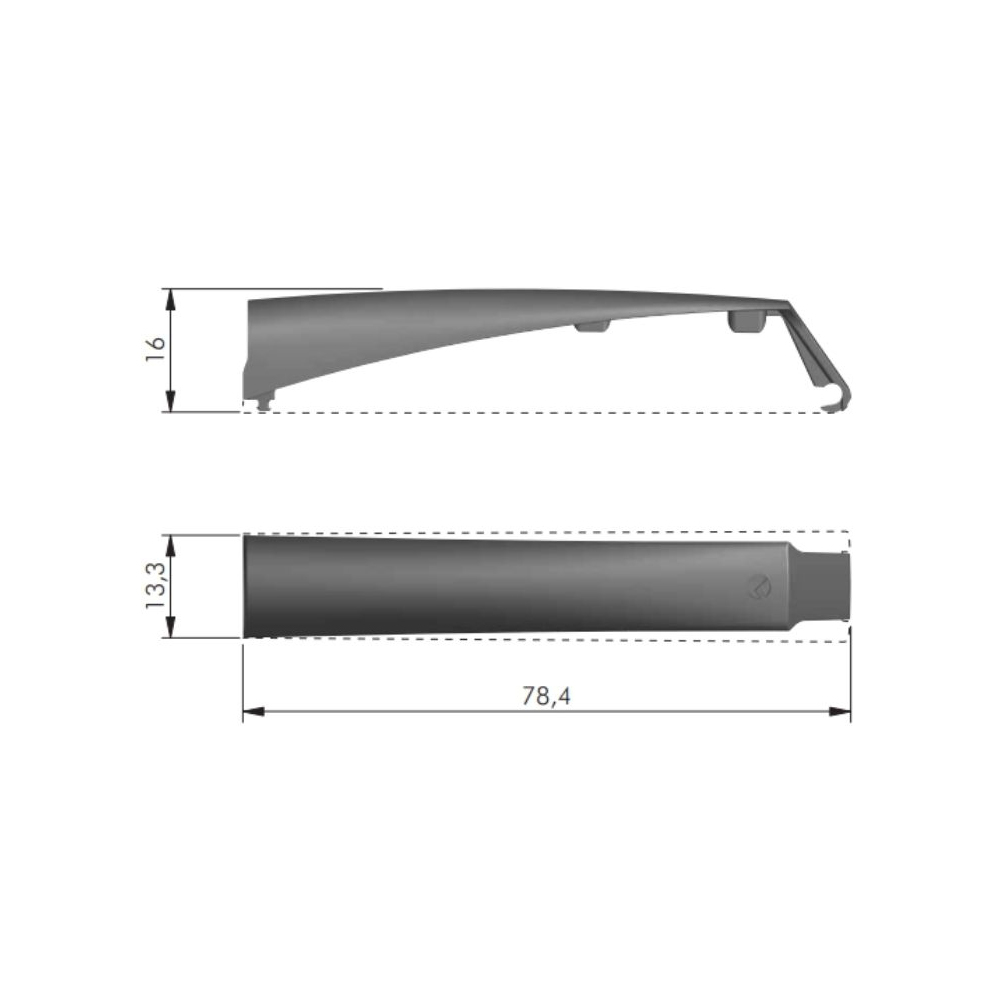 COVER TIP-ON K PUSH TECH 37 ANTRACITE