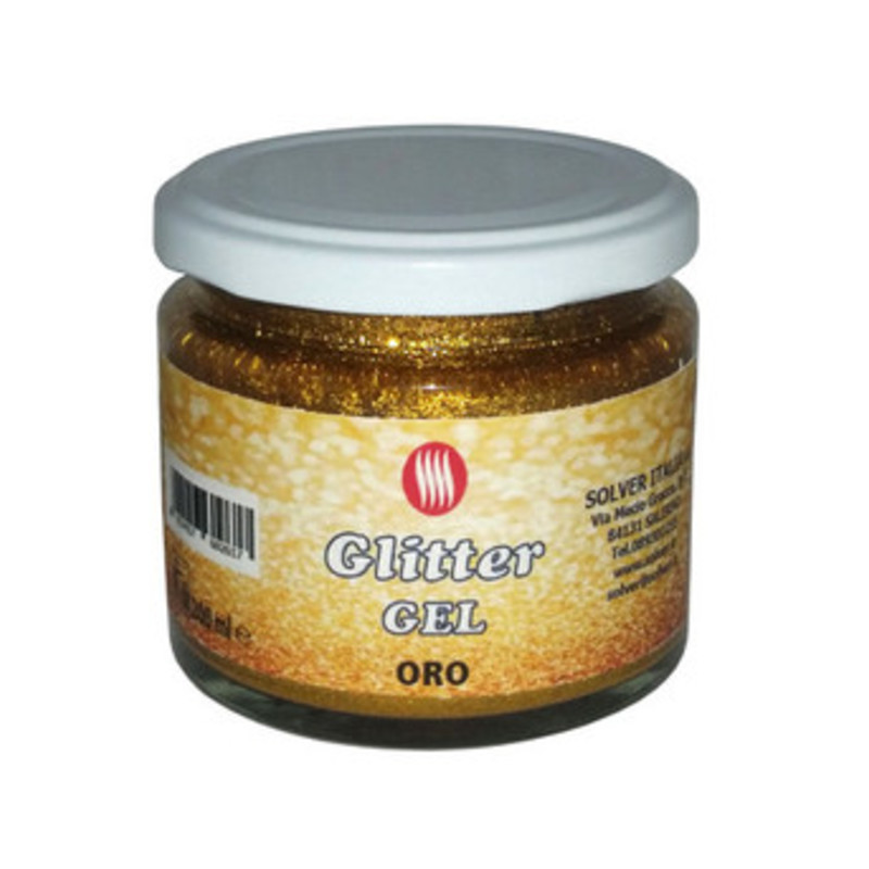 GLITTER GEL ML.200 COLORE ORO- 8,0 pz - 2