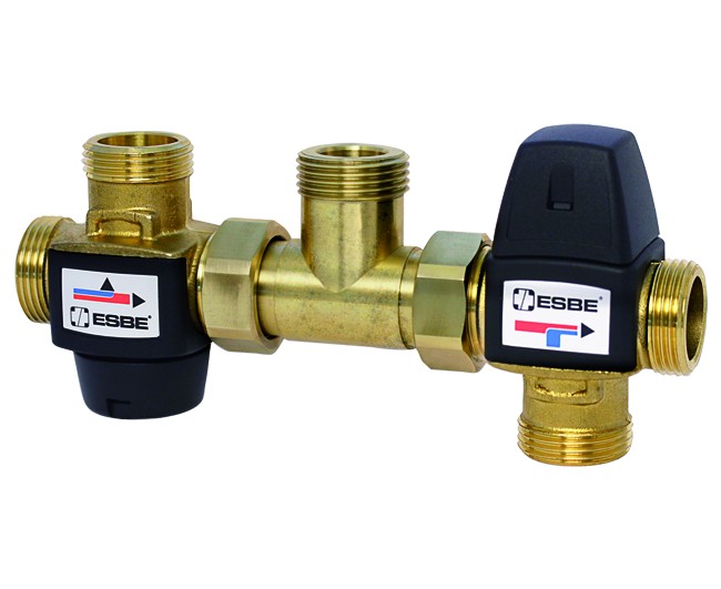 Image of KIT PER INTEGRAZIONE SOLARE TERMICO 1 TARATURA DEV. - FISSA 45 °C ESBE SRL