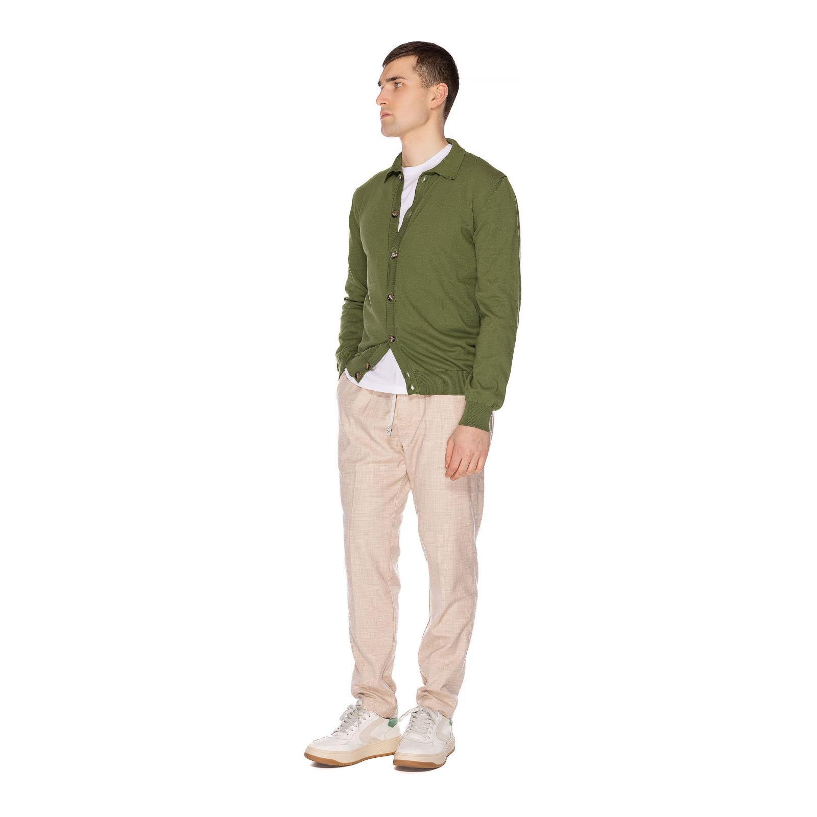 POLO APERTA MANICA LUNGA green-army