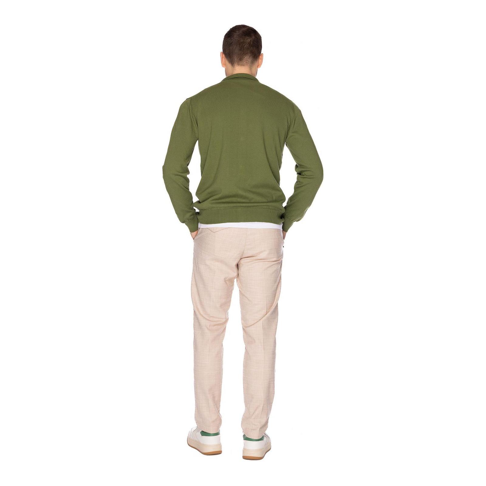 POLO APERTA MANICA LUNGA green-army