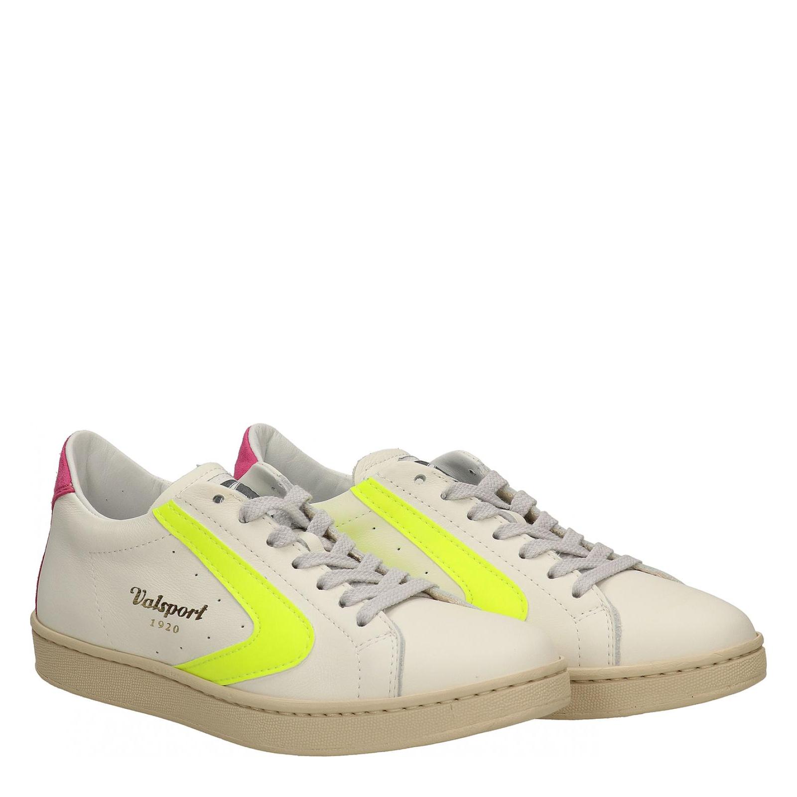 TOURNAMENT MIX bianco-giallo-fuxia