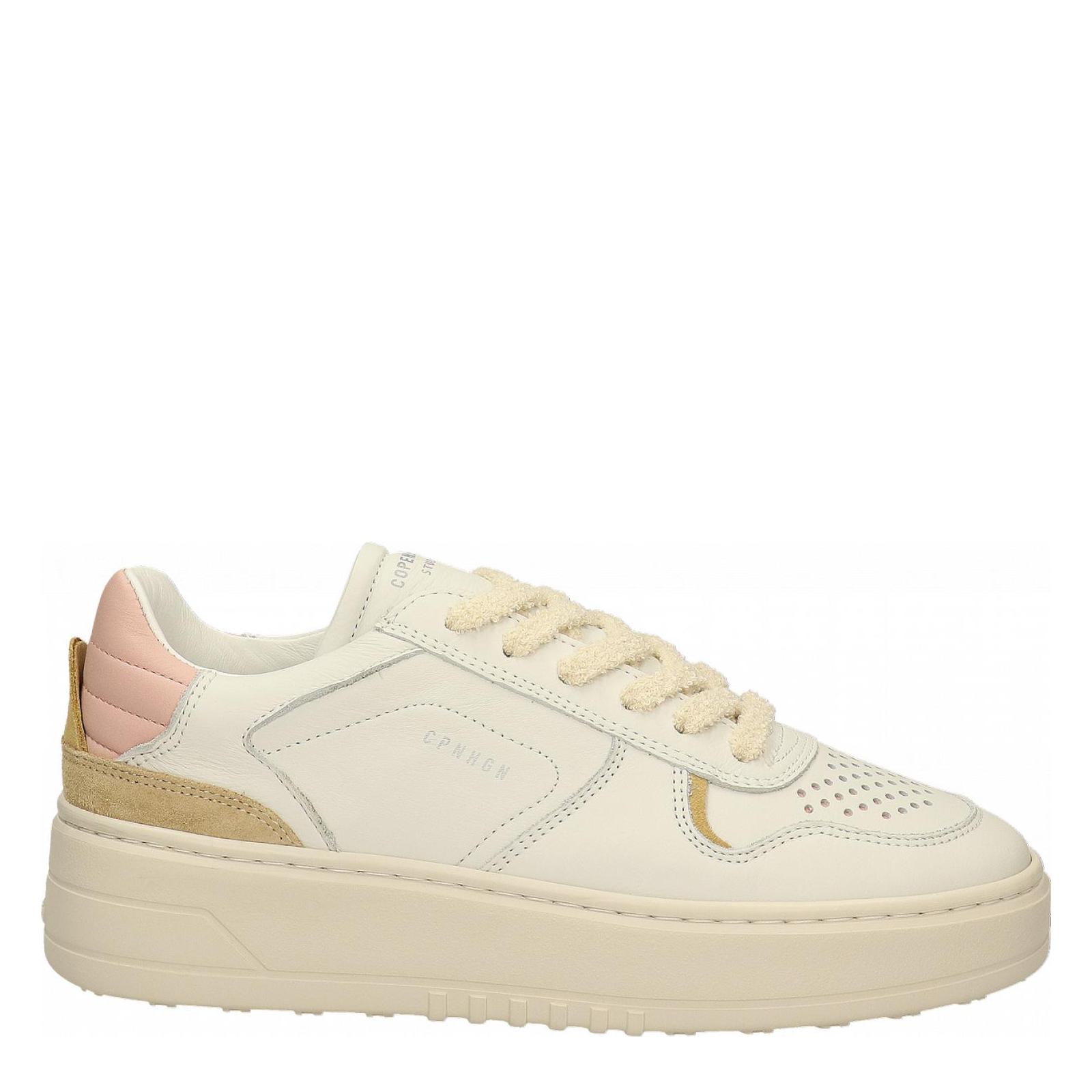 LEATHER MIX white-rose