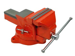 MORSA DA BANCO GIREVOLE IN GHISA mm.80 base girevole ALTE