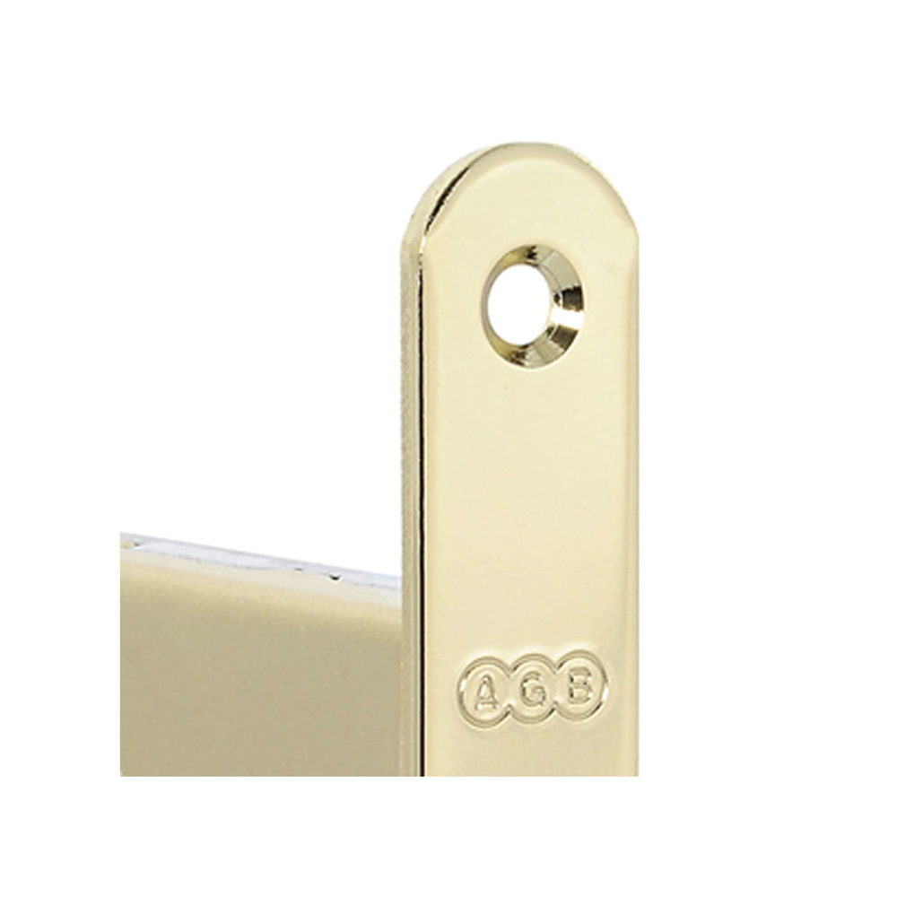 Serratura Patent Piccola bordo tondo E.50 F.20X188 Ottone Verniciato