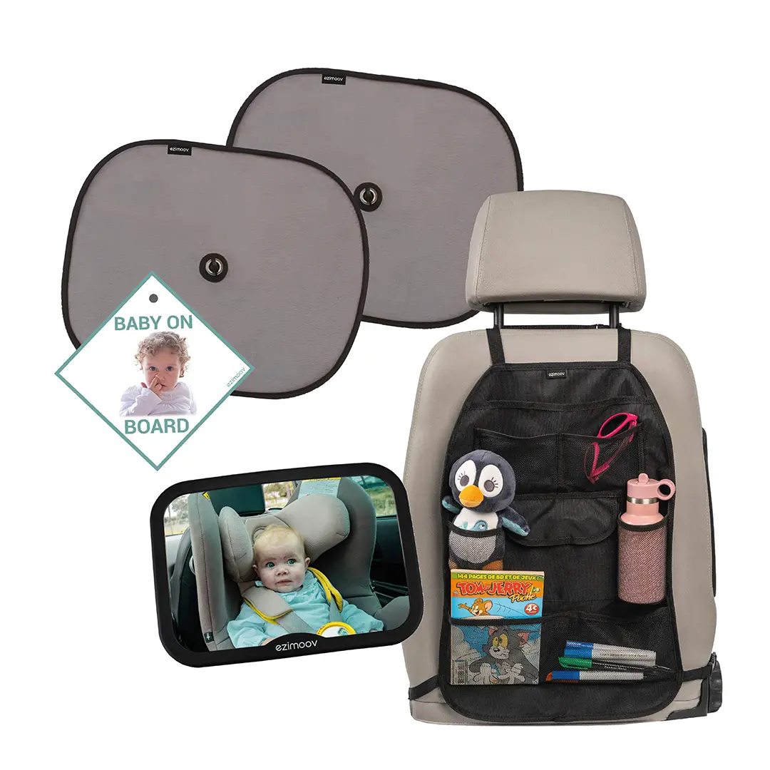 Kit Viaggio Ezimoov  - Set Completo per la Sicurezza del Bambino in Auto