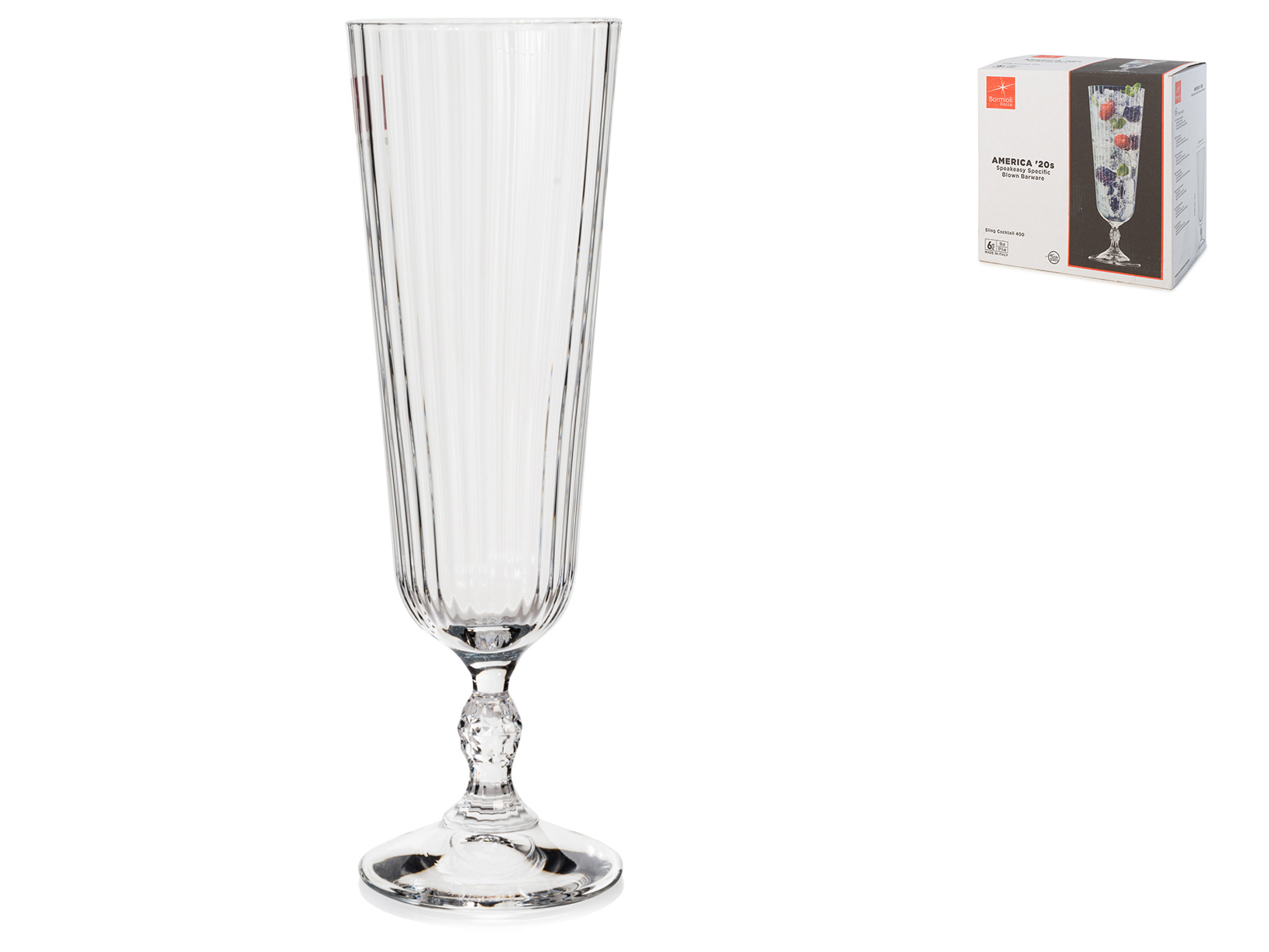 BORMIOLI ROCCO Set 6 Calici America '20 Sling Cocktail Cl 51 | coseAcasa