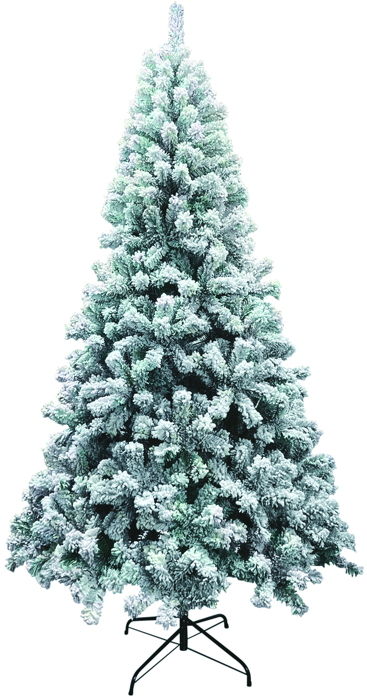 Image of ALBERO DI NATALE SESTRIERE INNEVATO H. cm. 150 - base Ø cm. 70 (450 rami)